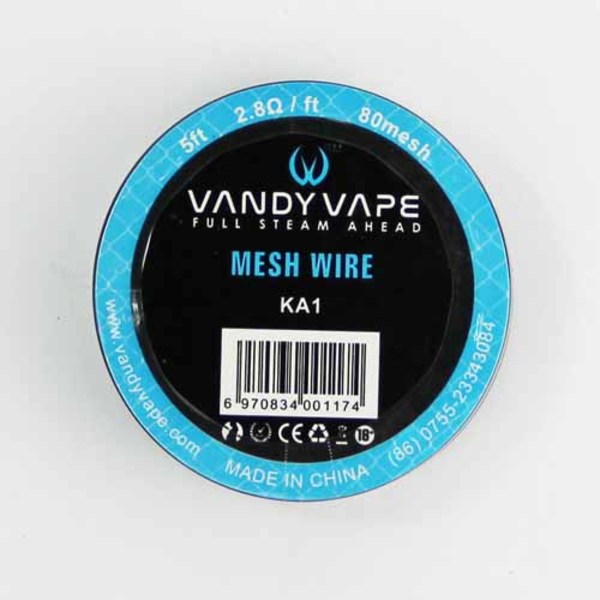 Vandy Vape - A1 MESH WIRE 80mesh 5ft  2.8Ω/ft