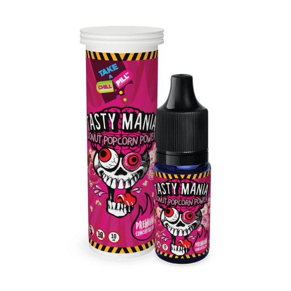 Концентат за база Chill Pill Tasty Mania - Donut Popcorn Power