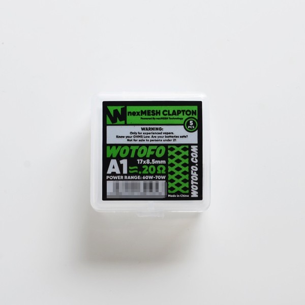 Wotofo - Clapton Mesh -  Ni80 + KA1  0.20ohm
