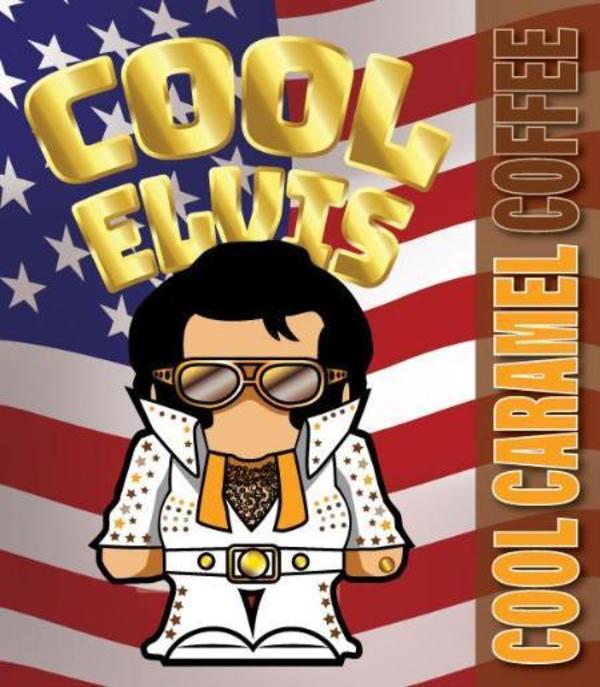 Безникотинова течност Cool Elvis - Cool Caramel Coffee