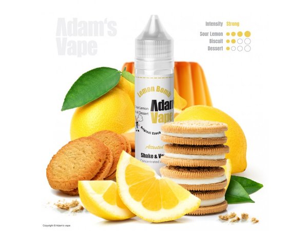 Безникотинова течност - Adam's Vape - Lemon Bomb