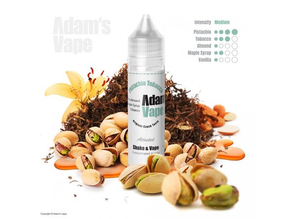 Безникотинова течност - Adam's Vape - Pistachio Tobacco