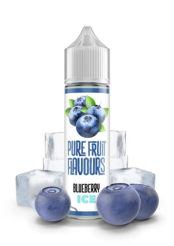 Безникотинова течност - Pure Fruit Flavours - Blueberry Ice
