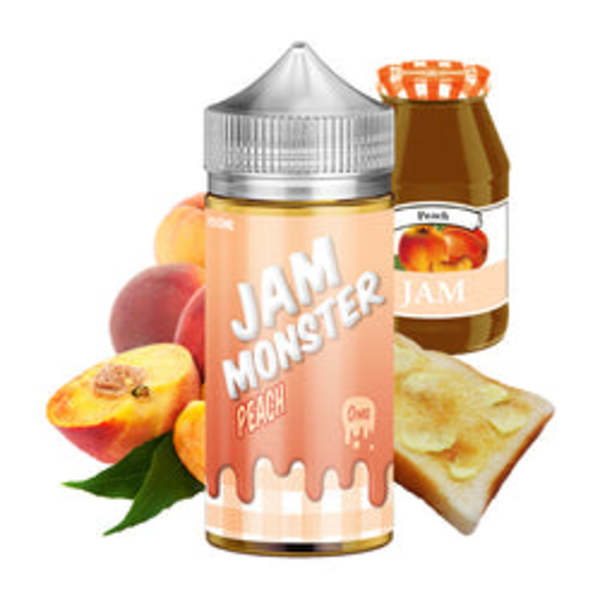 Безникотинова течност - Jam Monster - Peach 120ml