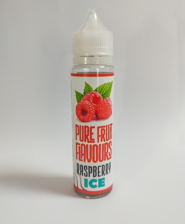 Безникотинова течност - Pure Fruit Flavours - Raspberry ICE