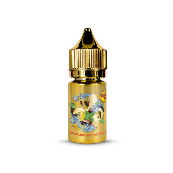 Orange Vape 30ml - Banana and Mint Chocolate