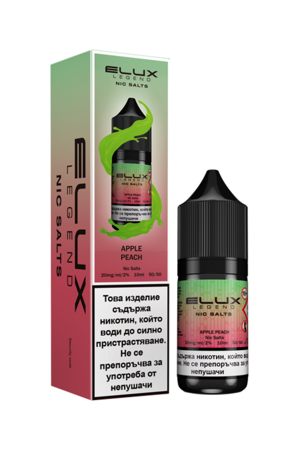  ELUX Legend Apple Peach 10ml - Никотинова сол