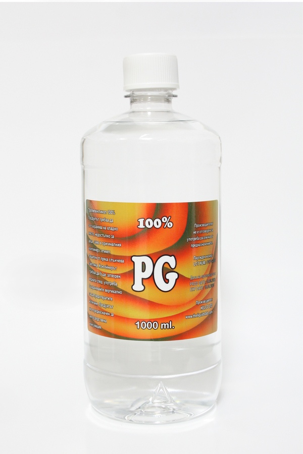 PG 100% пропилен гликол 0мг -1000 мл