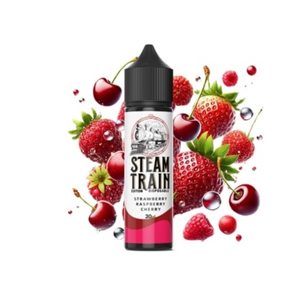 Steam Train - Strawberry Raspberry Cherry 60ml