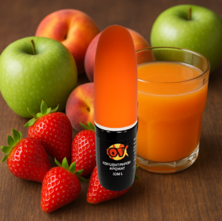 Концентрат - Orange Vape - Apple,Peach,Strawberry 10ml