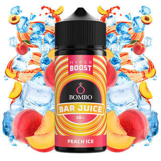 Bombo Bar Juice Hyper Boost  - Peach Ice